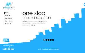 This is a web design proposal for Mediavisi, a web/digital agency. Made during my employment at Mediavisi.